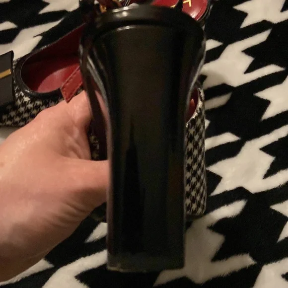 Liz & Co houndstooth heels, size 6 1/2 M - Picture 6 of 8